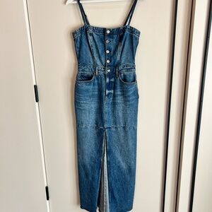 Women's Blue Denim Dress